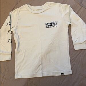 Quiksilver Kids S (5) Light blue Long Sleeve Shirt